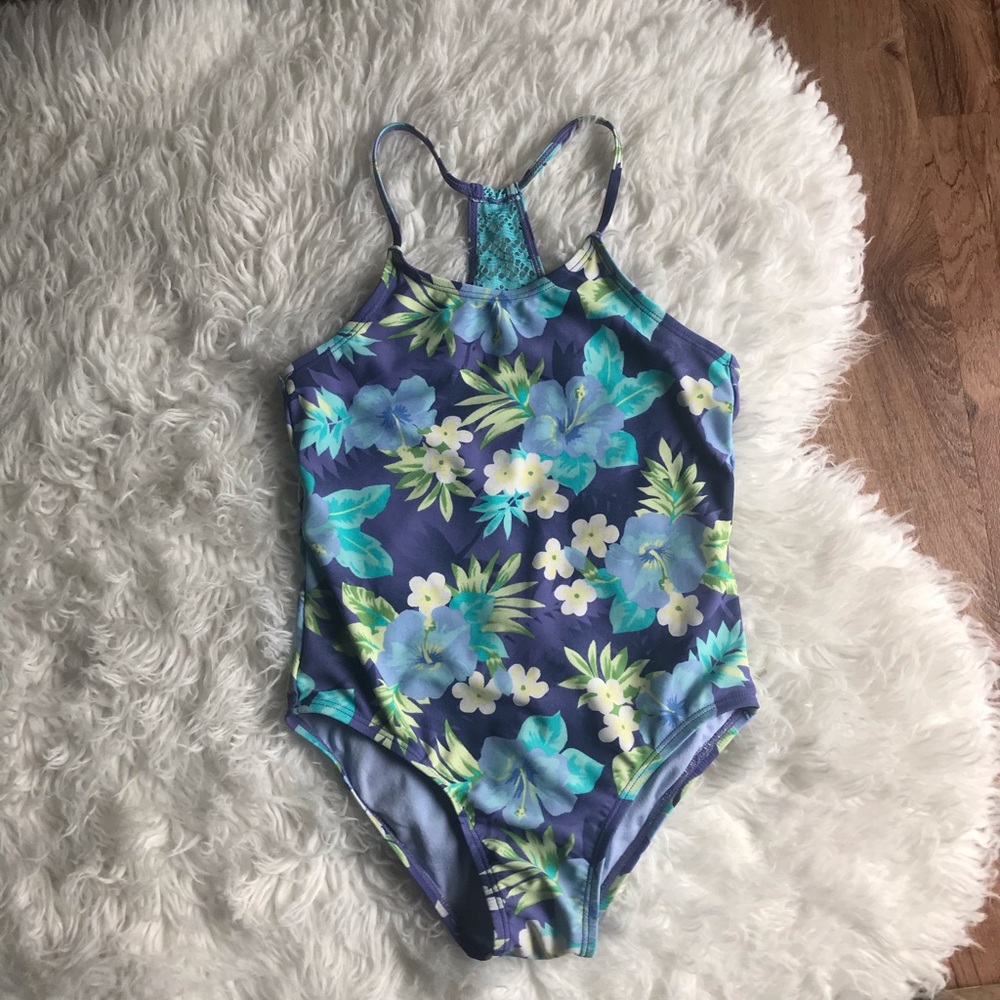 Children’s place girls tropical swim suit